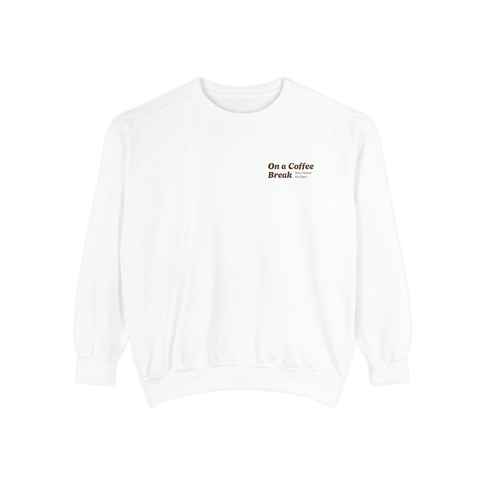 On a Coffee Break Crewneck - Image 5